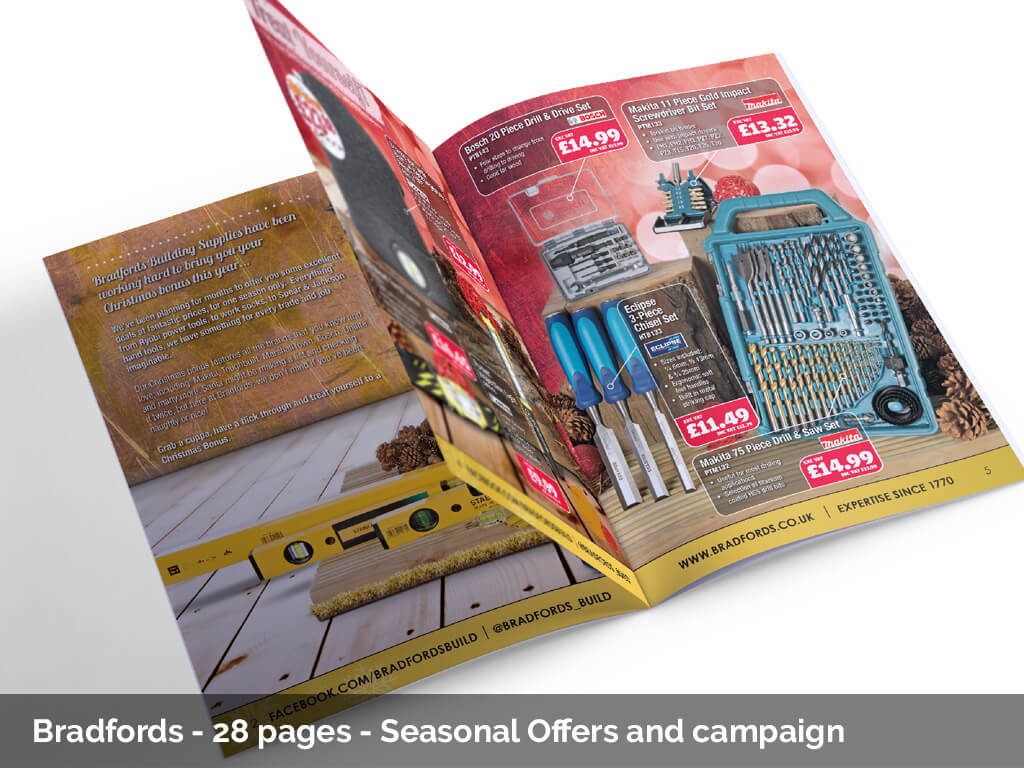 Bradfords Seasonal Offers and Campaign Brochure