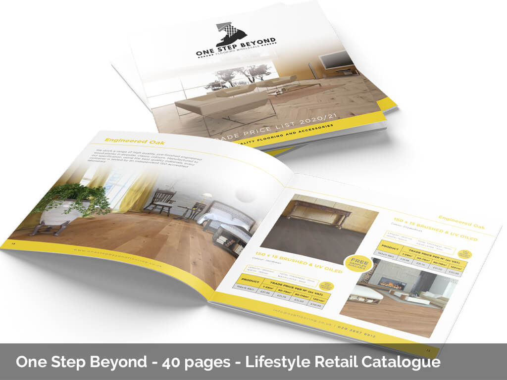 One Step Beyond - Lifestyle Retail Catalogue